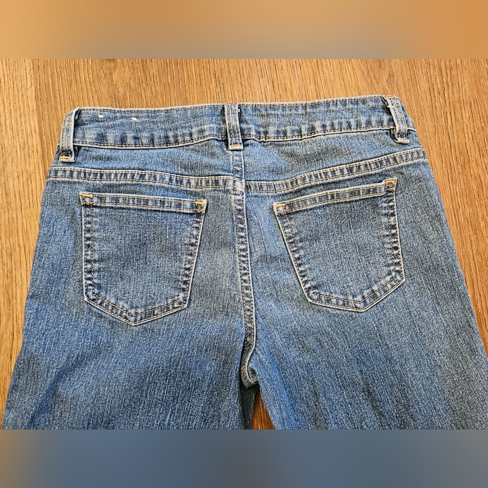 Girl's Size 10 Faded Glory Blue Jeans Medium Blue Color - Picture 5 of 11